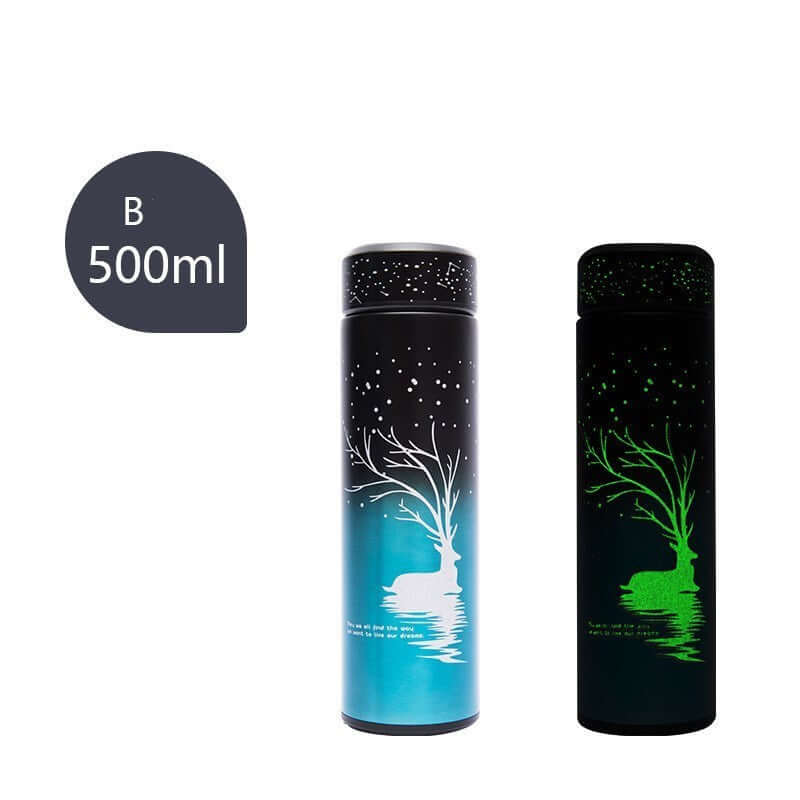 Instagram couple celebrity cups, 500ml, modern design with celestial vibes, ideal for coffee and tea.