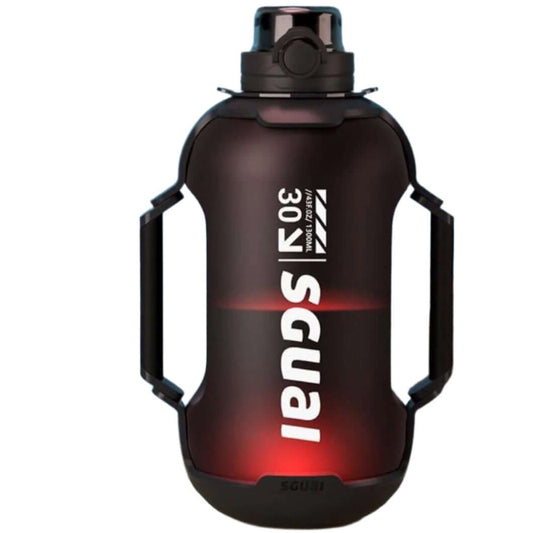 Portable T30 Smart Sports Kettle Bottle designed for athletes, featuring ergonomic handles and hydration tracking.